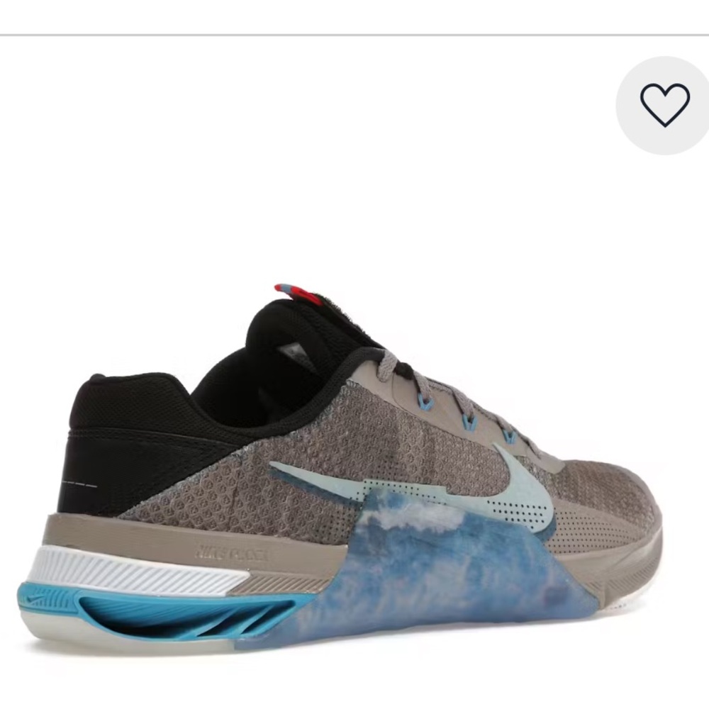 Nike Metcon 7 AMP “Enigma Stone” Grey, White, and Teal size 10 Athletic shoes